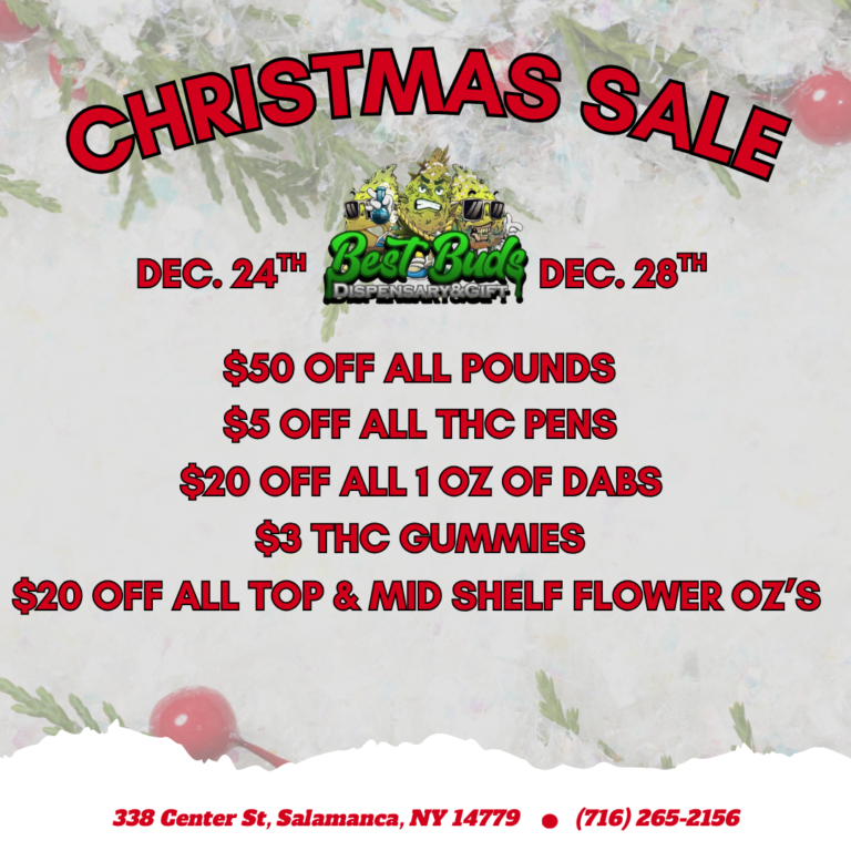 BEST BUDS CHRISTMAS PROMO